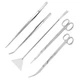 Mandala Crafts Stainless Steel Aquascaping Tools Kit &ndash; Aquarium Plant Tools with