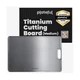 Plateful Titanium Cutting Board - Real, Titanium Cutting Boards for Kitchen W...