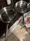 Lot Of 2 Belgique Classique Tools Of The Trade 9.5" Stainless Steel Skillet