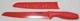 CUISINART 8" Inch Bread Knife C550112-BD Stainless Steel Red w/ Blade Guard 
