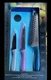 Thyme & Table 8-Piece Knife Set with Cutting Mats, Stainless Steel, Multicolor