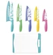 Cuisinart C55CB-11PM Advantage Cutlery 11-Piece Marble Knife & Cutting Board Set