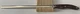 Cutco Bread Knife 1724 Brown Swirl Handle