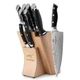 NANFANG BROTHERS 9 Pieces Damascus Kitchen Knife Sets with 67-Layer Japanese ...