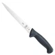 Mercer Culinary M23408 Millennia 8-Inch Wavy Edge Utility Knife, Black Handle