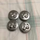 63428K Chrome Center Cap 54mm Dodge Magnum Charger Stratus 4pcs