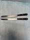 J.A. Heckles Ever Sharp Knives Lot Of 2 7.5&rdquo; In Serrated Blades 