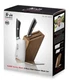 Cangshan Elbert Series 3-Pcs HUA Cleaver Knife Block Set Black Handles Brand New