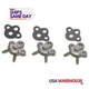 Edelbrock 1475, Kit Natural Aluminum Accelerator Pump Nozzles Performance Parts