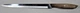 Vintage ROYAL SABER No. 5123, 15.5" Chef Knife W/ 10" Blade Wood Handle Japan