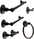SENTO ROBIKI Bathroom Accessories Set Bath Hardware Includes Robe Hook Toilet