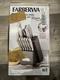 Farberware Edgekeeper 15-Piece Cutlery Set, Stainless Steel,  NEW, BOX DAMAGED!