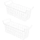 Homics Chest Freezer Baskets 20.5 Inch, Chest Freezer Organizer Bins Metal Wire