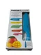 Cuisinart Advantage 10-Piece Ceramic Coated Knife Set with Blade Guards - Multi
