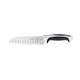 Mercer Culinary Millennia&reg; 7" Granton Edge Japanese Steel Santoku Knife