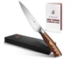 TUO Utility Knife, 5 inch Small Kitchen Knife for Paring & Slicing, High Carbon