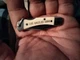 Schrade 1055 Knife "Los Angeles 1984" USA Scrimshaw