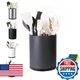 LIBODOUR Utensil Holder,Large 360&deg;Rotating Kitchen Utensil Holder For Counter,Co