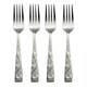 Oneida Tuscany Stainless Steel Dinner Fork (Set of Four)