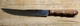 Vintage Case XX M 283-8" Miracl-Edge Carving Knife Wood Handle Serrated Slicer