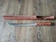 Vintage Case XX CAP-284 9" hollow ground slicer, collectible w/original  holder