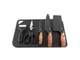 Oster Gunderson 6 Piece Black Stainless Steel Cutlery Set