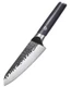 MITSUMOTO SAKARI 7 inch Japanese Santoku Chef Knife, 3 Layer Hand Forged NEW