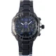 Orient Enterprise Chronograph Black Dial Men's Stainless Steel Watch FTV00001B