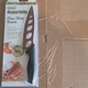 Home Innovations Copper Stainless Steel Chef's Knife Never Needs Sharpening