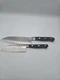Calphalon Forged No Stain Santoku Knife Set 7" & 5" Stainless Steel