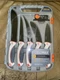 Premium, Titanium Coated Blades. Ergo Max, 6 Piece Professional Knife Set