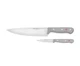 Wusthof Gourmet Grey 2-Pc Prep Set - 8" Cook's and 3" Paring