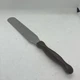 Vintage No. 28 CUTCO CAKE ICING SPATULA SPREADER KNIFE Classic Brown Handle