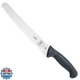 Mercer Culinary M23210 Millennia Black Handle, 10-Inch Wide Wavy Edge, Bread 