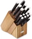 Anolon Cutlery 17-Piece Japanese Stainless Steel Knife Block Set