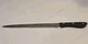 Emperor Steel Knife Slicing 10" Blade-JAPAN-Wood 3 Rivet Handle Full Tang Vtg