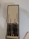 VTG 5 Piece CUTCO Knife Set  #1720-1721-1724-1726-1729 Wall Hanger READ