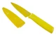 KUHN RIKON COLORI Non-Stick Serrated Paring Knife with Safety Sheath, 4 inch/...