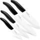 Kyocera&rsquo;s Revolution 4-Piece Ceramic Knife Set - Paring, Santoku, Utility Knives
