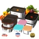 YUANYE 9 Pack 50/34/27/6oz Stainless Steel Food Storage Containers Sets, Leak-Pr