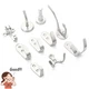 Stainless Steel Hooks Kitchen Meat Pan Utensil Clothes Hanger Wall Door Hanging