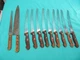 9 10" DEXTER S47 G10 SERRATED BREAD KNIVES & CORNING CUTLERY C-920 & UNMARKED