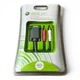 Official Microsoft Xbox 360 VGA HD AV Cable OEM New Sealed