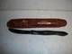 Cutco 1759  Serrated Table Knife Dark Brown Handle Made In USA