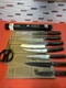 Shun Premier VG-MAX Damascus 9-Piece Knife Set Wood Handle 