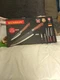 Kunsion 6 Piece Knife Set KS-038 Wood Handle Chef Santoku Scissors