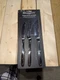 BRANDANI Hotel Collection 3pc  Stainless Steel Cheese Knives Set Drop. Brand New
