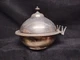Wilcox Quadruple Silver Plated Domed Butter Dish with Knife Holder Numbered 1043