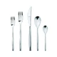 Mepra Stiria Cutlery Set &ndash; [20 Pieces Set] Brushed Stainless-Steel Finish,