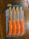 Outdoor Edge WildGame Orange Steak Knife Set 4 Knives NEW and DISCONTINUED!